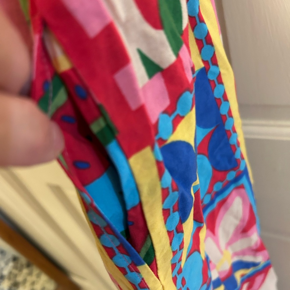 Sincerely Jules Multicolor Floral Patchwork Tie-S… - image 6